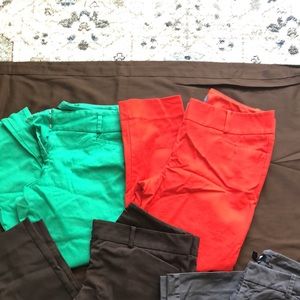 Lot of 4 - size 10 work pants